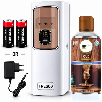 Automatic Air Freshener Dispenser With Free Refill Dual Power Spray Machine